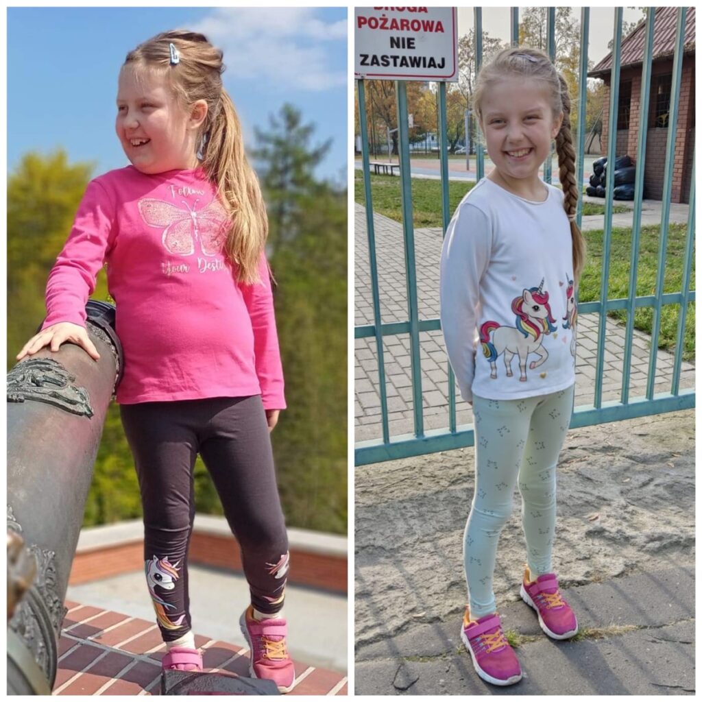 Metamorfoza podopiecznych Efektu Klimasa, zestawienie przed i po