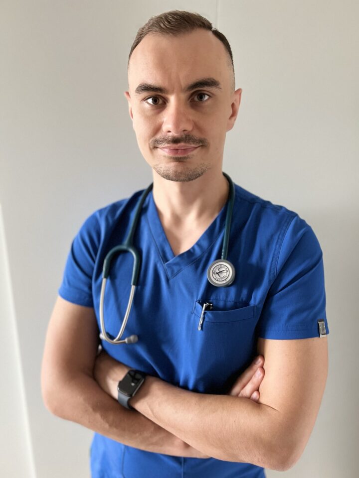 Damian Bednarski, lekarz, choroby wewnętrzne